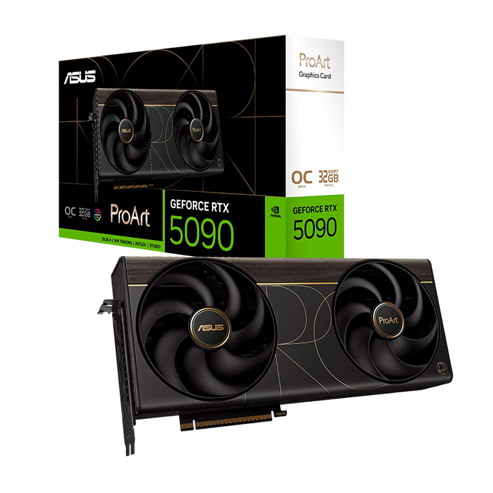 TARJETA DE VIDEO ASUS PROART GEFORCE RTX 5090 OC EDITION 32GB GDDR7 PCIE GEN 5.0 - 1