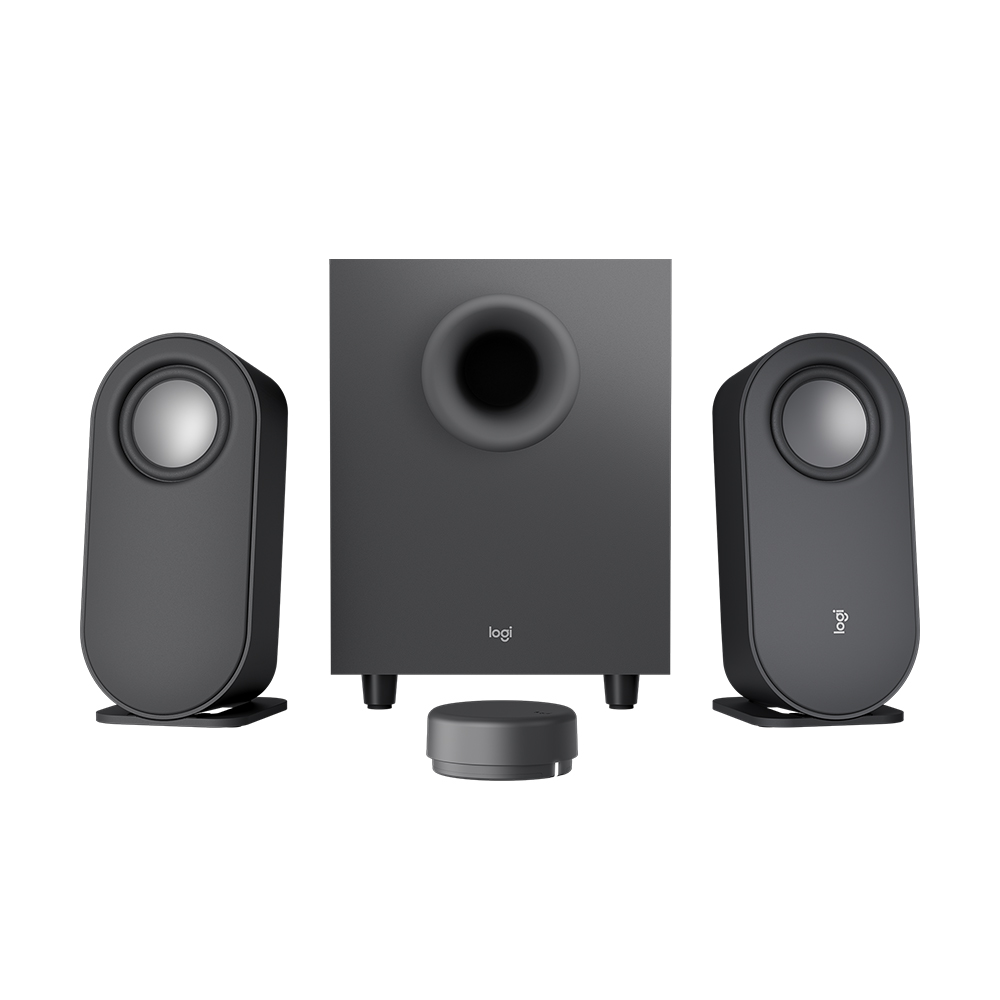 PARLANTE LOGITECH Z407 2.1 BLUETOOTH 80W - CALIDAD DE SONIDO SUPERIOR EN NEGRO - 1
