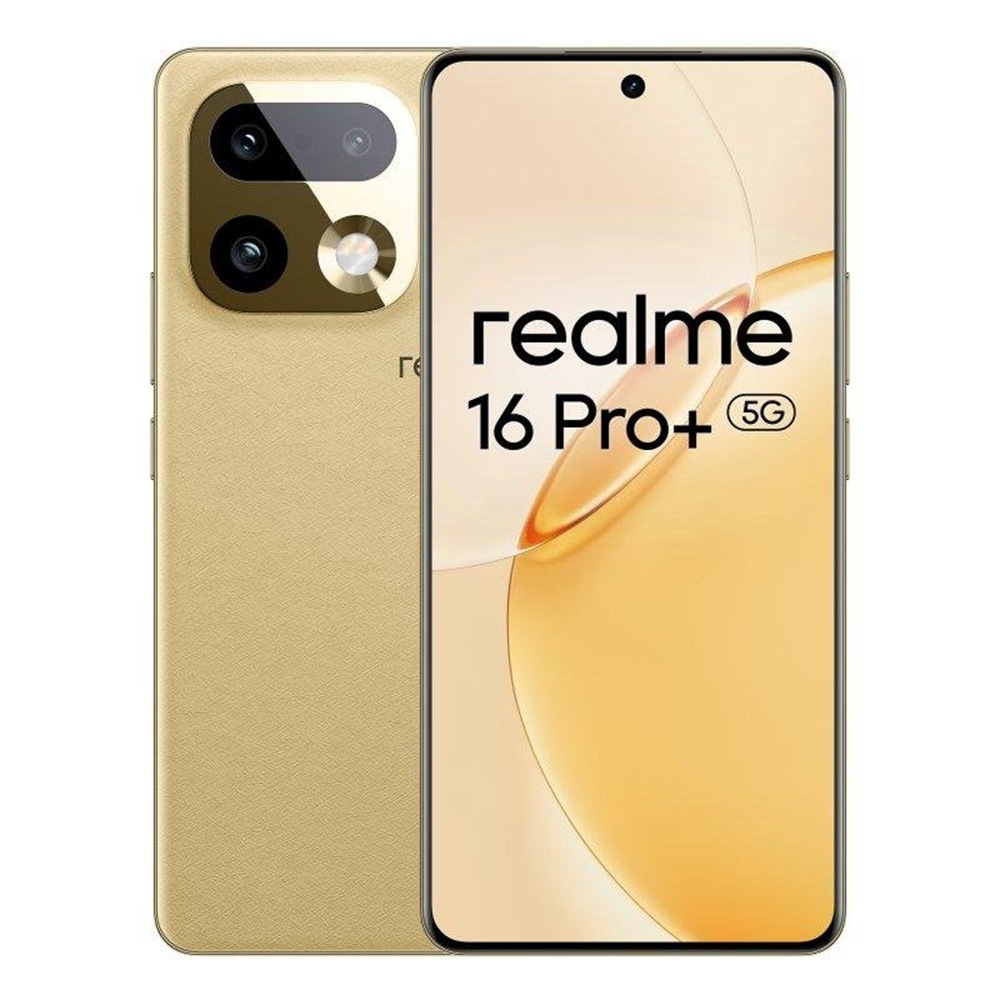 REALME 16 PRO PLUS 5G 12GB RAM 512GB ROM - DORADO + MICA HIDROGEL - REGISTRADO - 1
