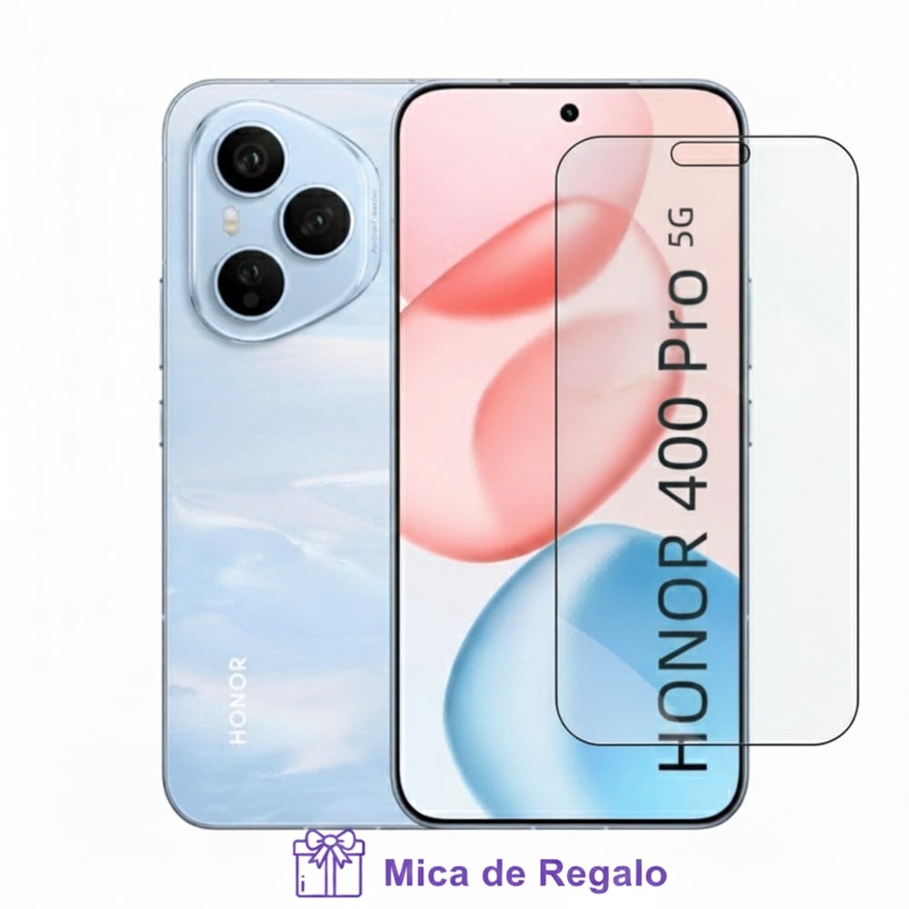 HONOR 400 PRO 12GB RAM 512GB ROM - AZUL + MICA HIDROGEL - REGISTRADO - 1
