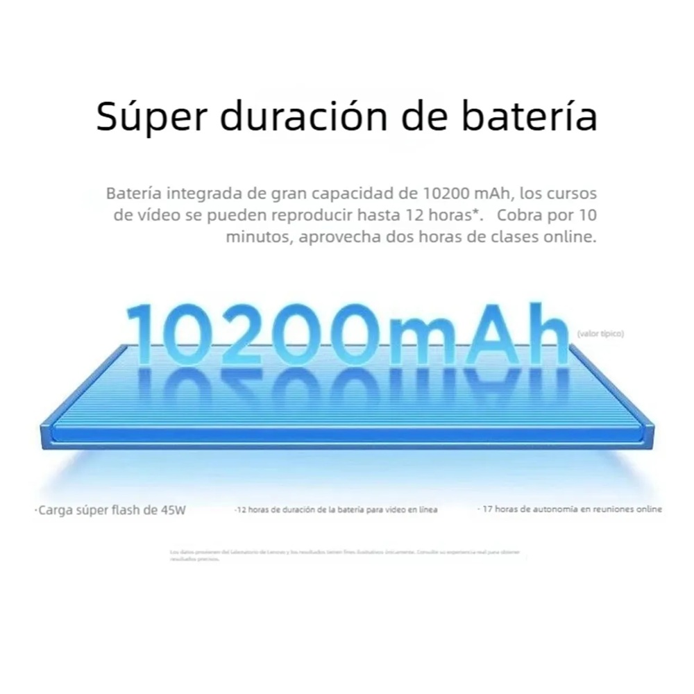 TABLET LENOVO IDEA TAB PLUS 12.1' WI-FI 8GB RAM 128GB - LUNA GREY + PEN Y MICA HIDROGEL - 6