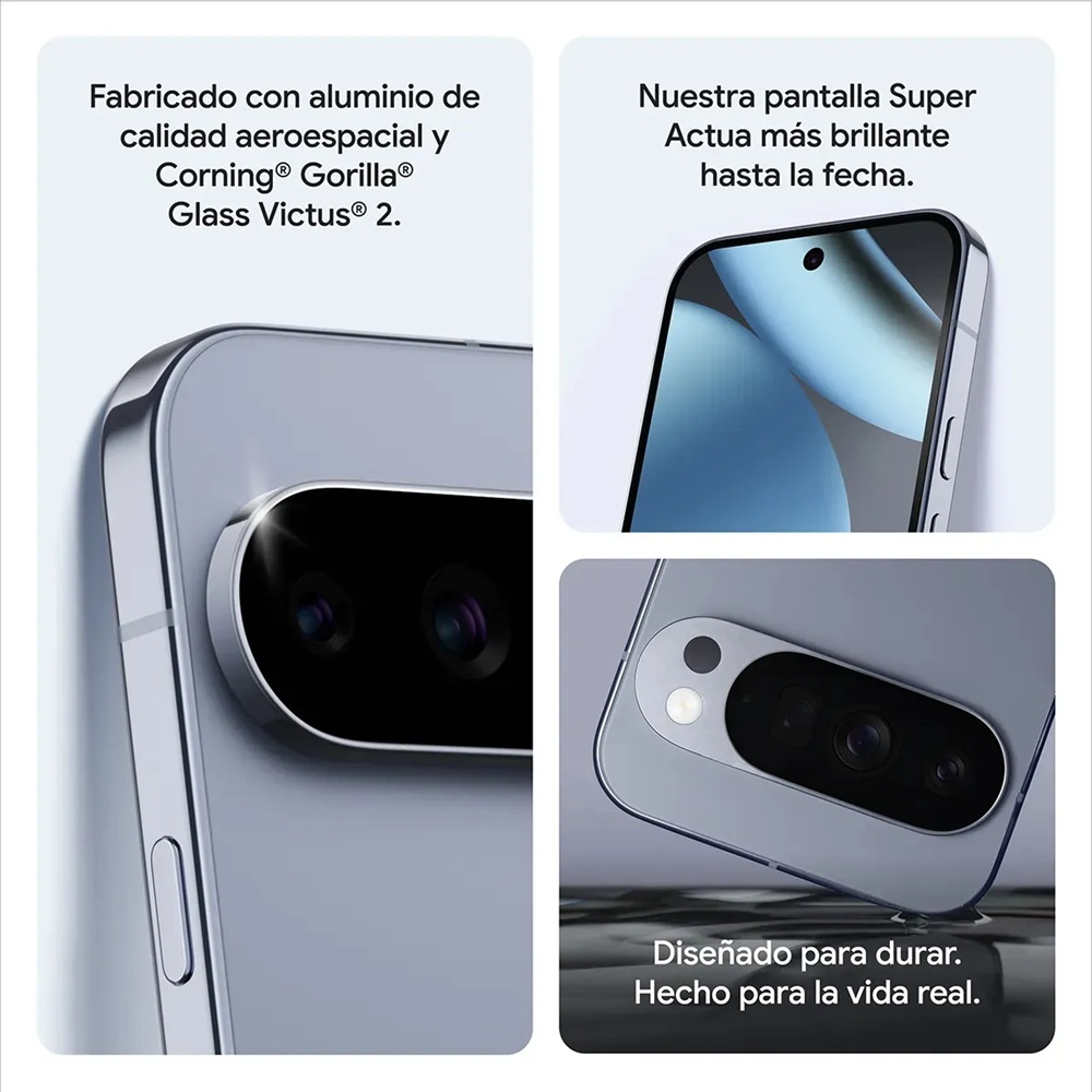 GOOGLE PIXEL 10 PRO XL 16GB RAM 256GB ROM PIEDRA LUNAR + MICA HIDROGEL - 4