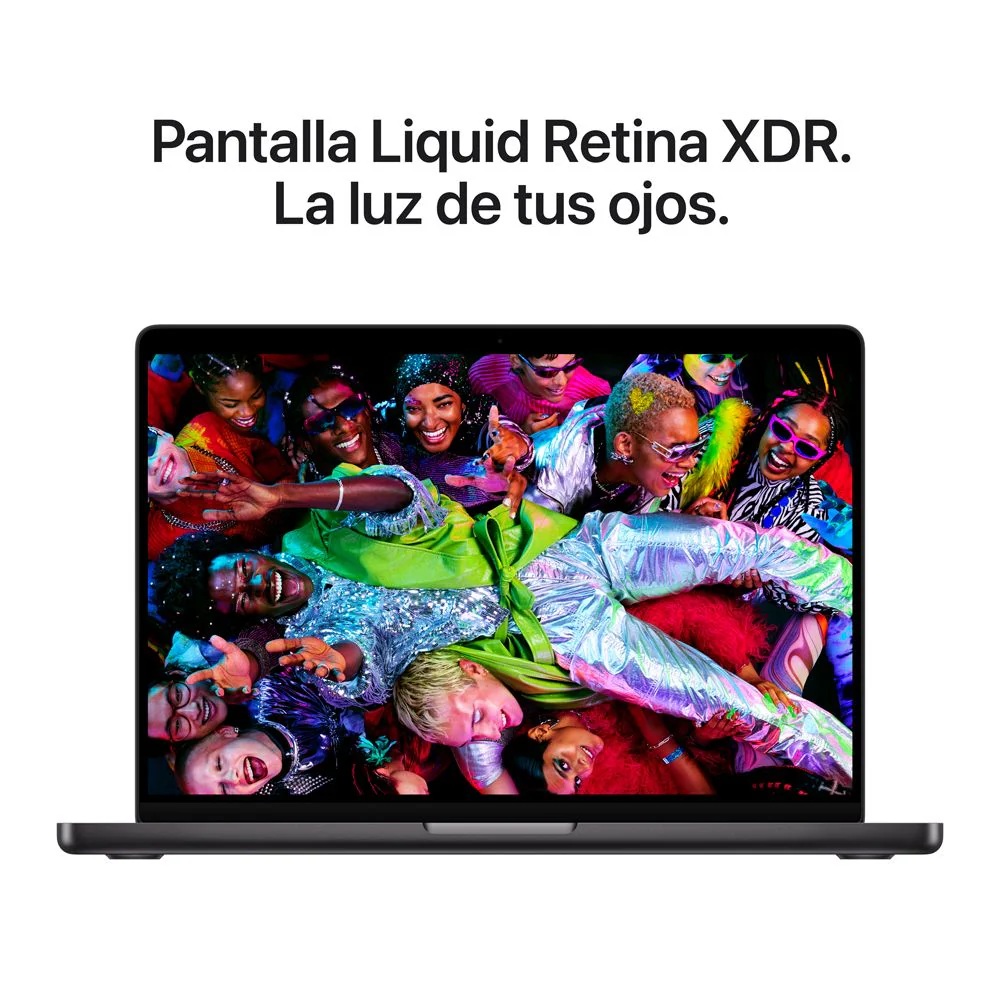 MACBOOK PRO 14″ M5 16GB RAM + 1TB SSD TECLADO INGLES - SPACE BLACK - 4