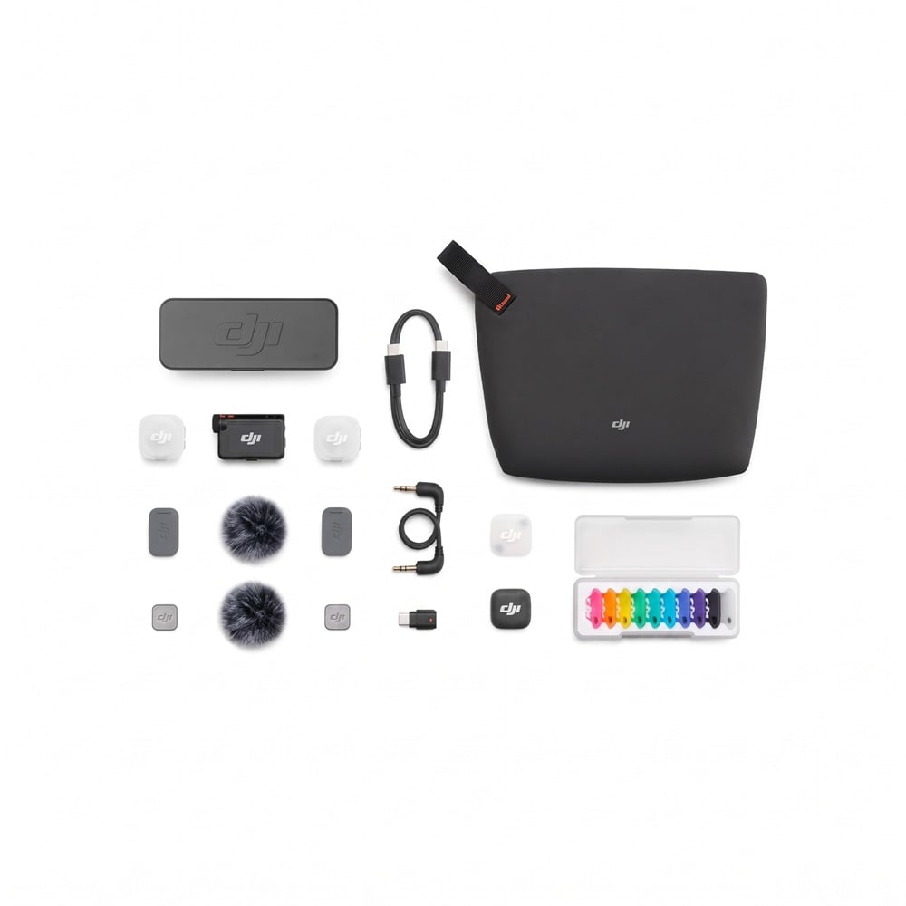 MICRÓFONO DJI MIC MINI 2 (2TX + 1RX + ESTUCHE DE CARGA) - 2
