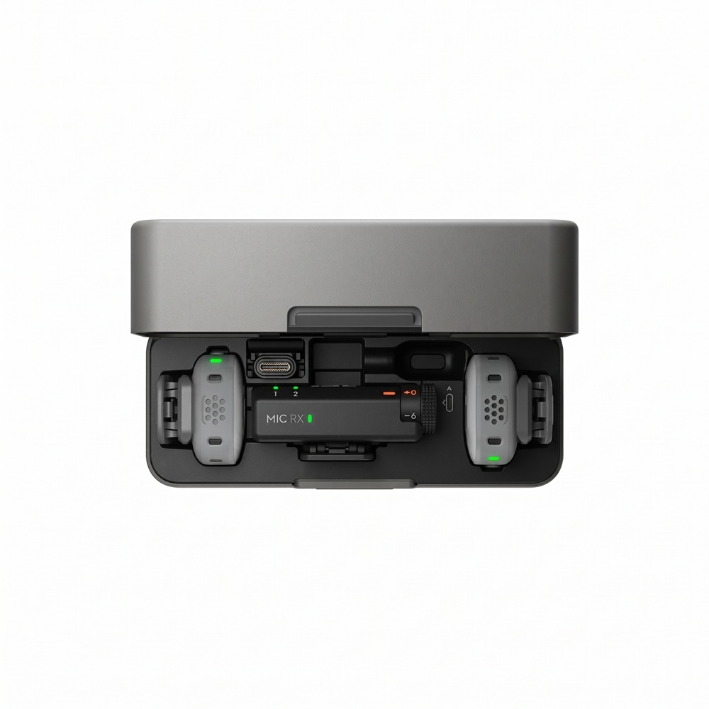 MICRÓFONO DJI MIC MINI 2 (2TX + 1RX + ESTUCHE DE CARGA) - 3