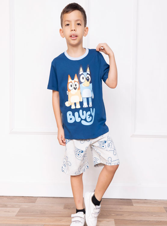PIJAMA BLUEY NIÑO - JERSEY 100% ALGODON - 1