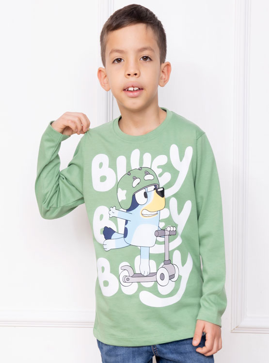 POLO BLUEY NIÑO ML - JERSEY 100% ALGODON - 1