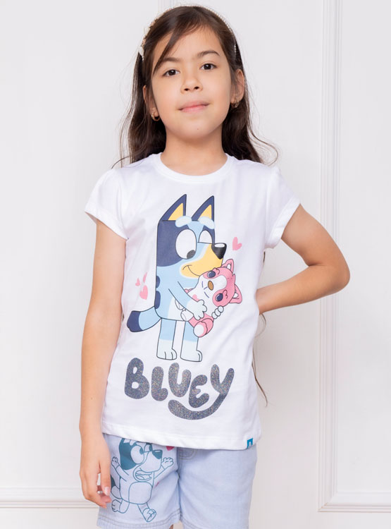 POLO BLUEY NIÑA MC - JERSEY 100% ALGODON - 1