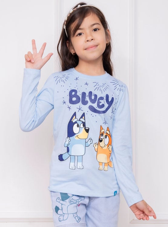 POLO BLUEY NIÑA ML - JERSEY 100% ALGODON - 1