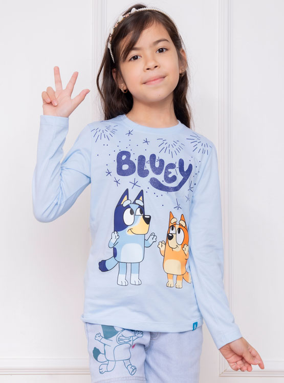 POLO BLUEY NIÑA ML - JERSEY 100% ALGODON - 1