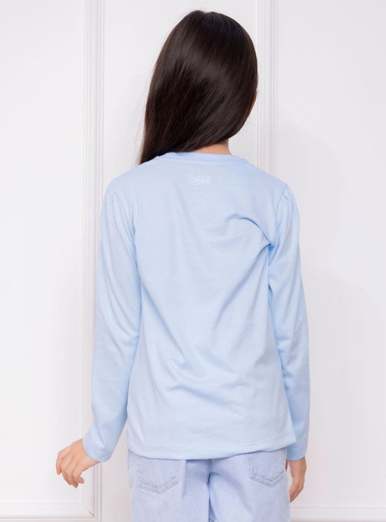 POLO BLUEY NIÑA ML - JERSEY 100% ALGODON - 2
