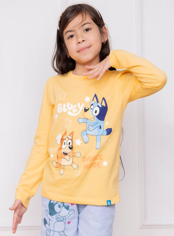 POLO BLUEY NIÑA ML - JERSEY 100% ALGODON - 1