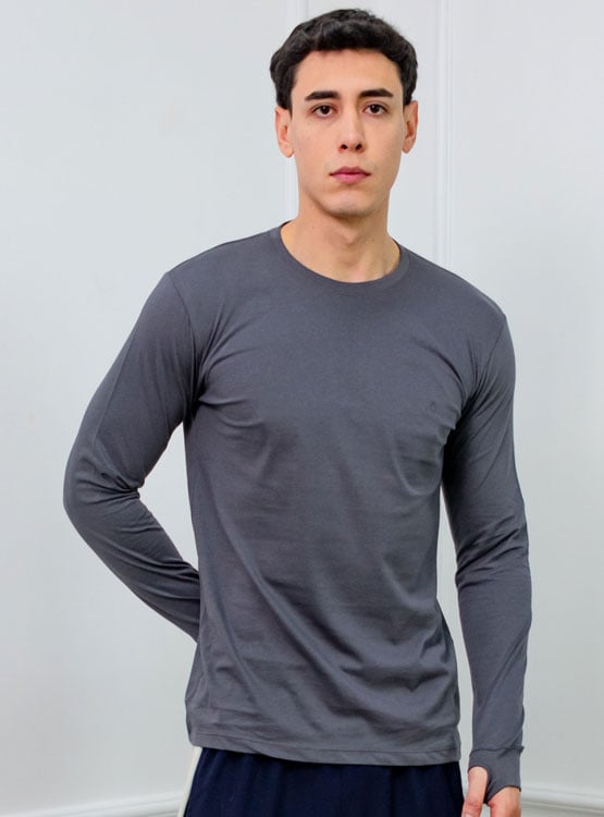 POLO SLIM FIT CABALLERO ML - JERSEY 100% ALGODON - 1