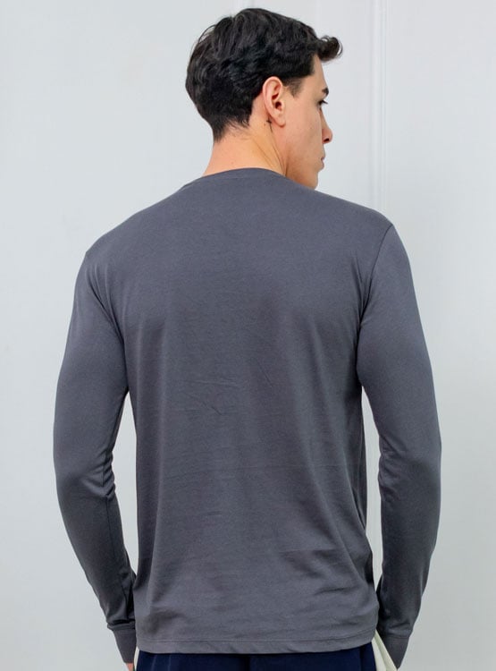 POLO SLIM FIT CABALLERO ML - JERSEY 100% ALGODON - 2