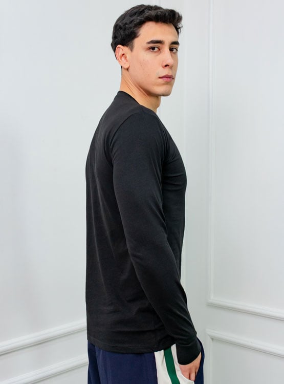 POLO SLIM FIT CABALLERO ML - JERSEY 100% ALGODON - 2