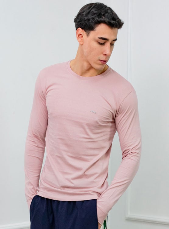 POLO SLIM FIT CABALLERO ML - JERSEY 100% ALGODON - 1