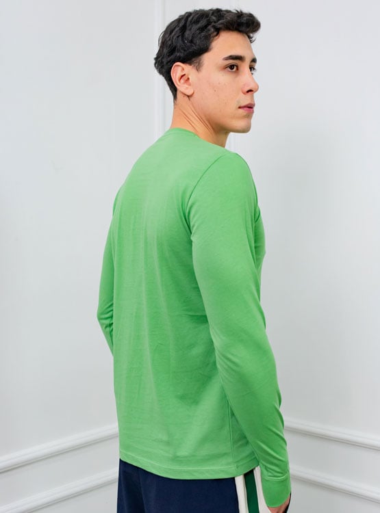 POLO SLIM FIT CABALLERO ML - JERSEY 100% ALGODON - 2