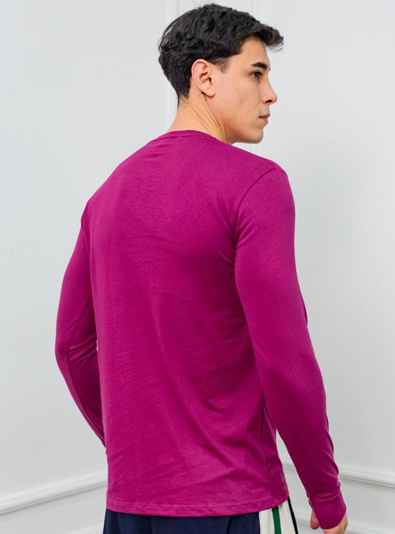 POLO SLIM FIT CABALLERO ML - JERSEY 100% ALGODON - 2