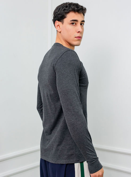 POLO SLIM FIT CABALLERO ML - JERSEY 100% ALGODON - 2