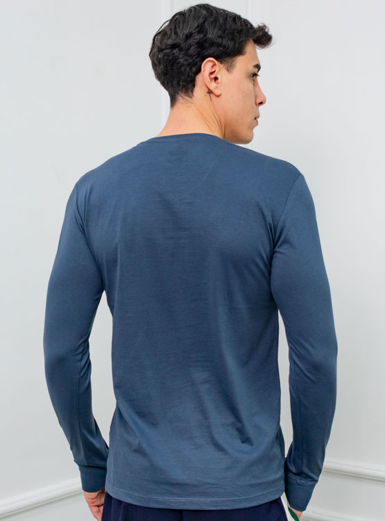 POLO SLIM FIT CABALLERO ML - JERSEY 100% ALGODON - 2