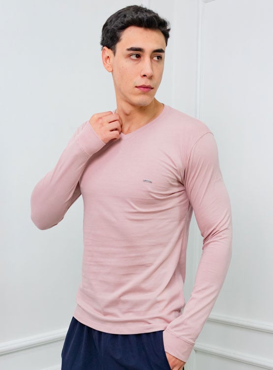 POLO SLIM FIT CABALLERO ML - JERSEY 100% ALGODON - 1