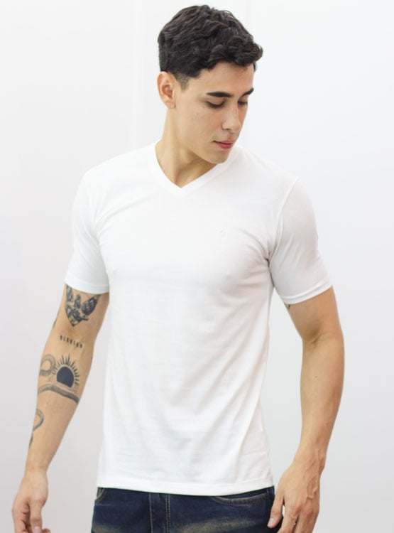 POLO SLIM FIT CABALLERO MC - JERSEY 100% ALGODON - 1