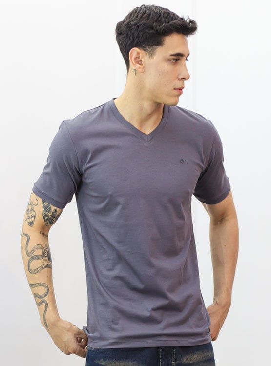 POLO SLIM FIT CABALLERO MC - JERSEY 100% ALGODON - 1