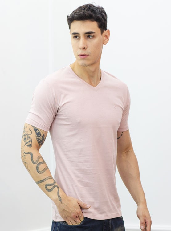 POLO SLIM FIT CABALLERO MC - JERSEY 100% ALGODON - 1