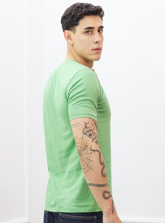 POLO SLIM FIT CABALLERO MC - JERSEY 100% ALGODON - 2