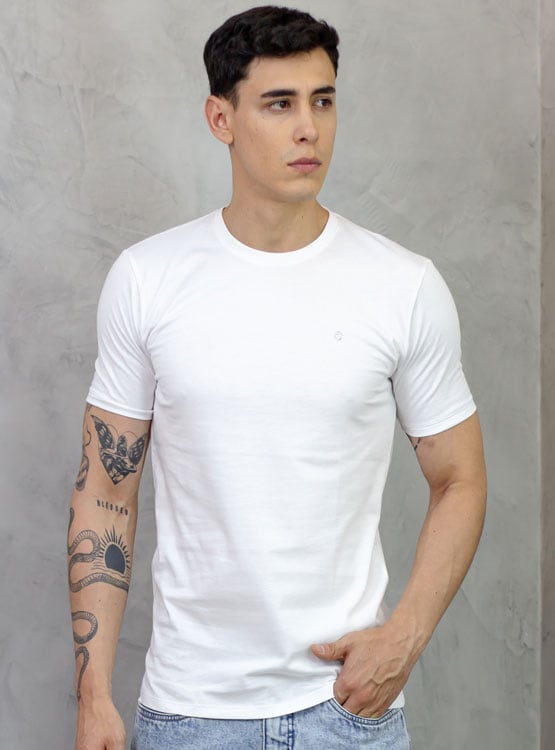POLO SLIM FIT CABALLERO MC - JERSEY 100% ALGODON - 1