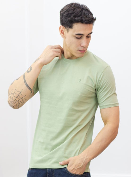 POLO SLIM FIT CABALLERO MC - JERSEY 100% ALGODON - 1