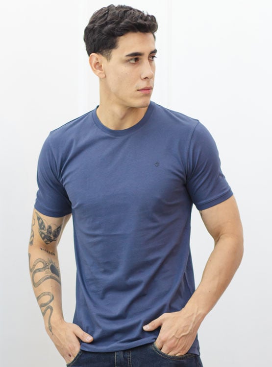 POLO SLIM FIT CABALLERO MC - JERSEY 100% ALGODON - 1