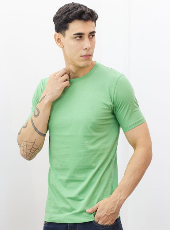 POLO SLIM FIT CABALLERO MC - JERSEY 100% ALGODON - 1