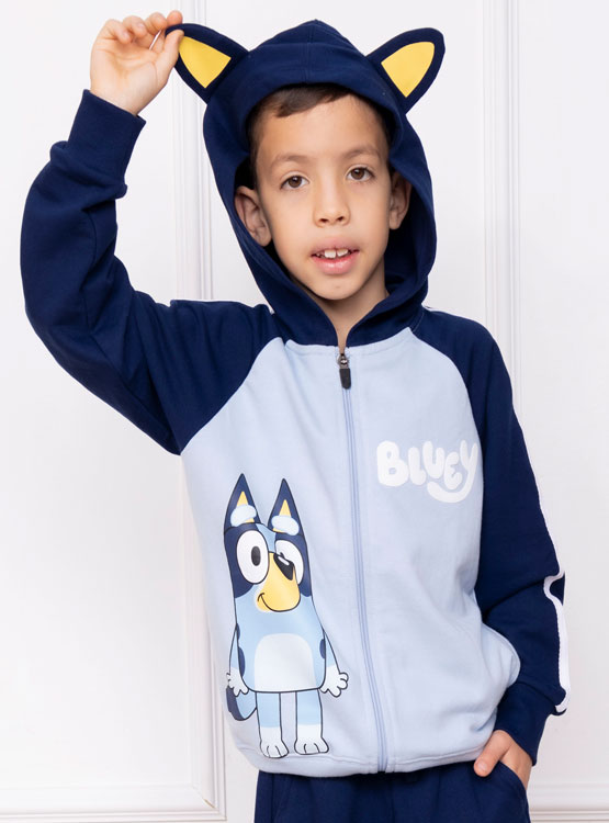 CASACA BLUEY NIÑO - FRENCH TERRY - 1