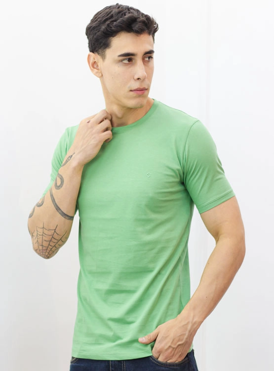 POLO SLIM FIT CABALLERO MC - JERSEY 100% ALGODON - 1