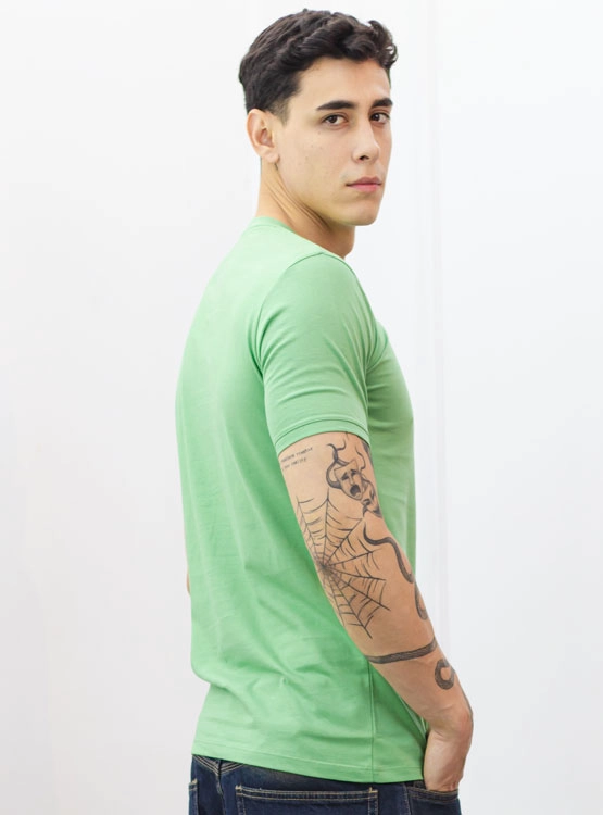 POLO SLIM FIT CABALLERO MC - JERSEY 100% ALGODON - 2