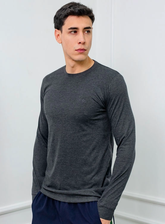 POLO SLIM FIT CABALLERO ML - JERSEY 100% ALGODN - 1