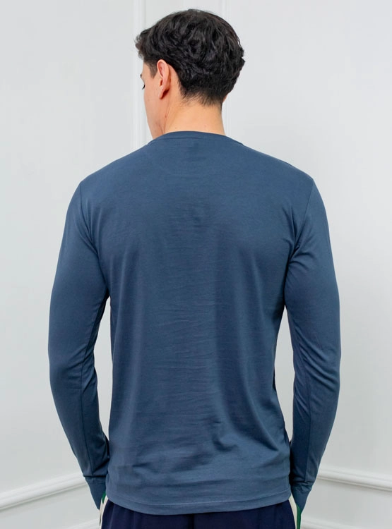 POLO SLIM FIT CABALLERO ML - JERSEY 100% ALGODON - 2