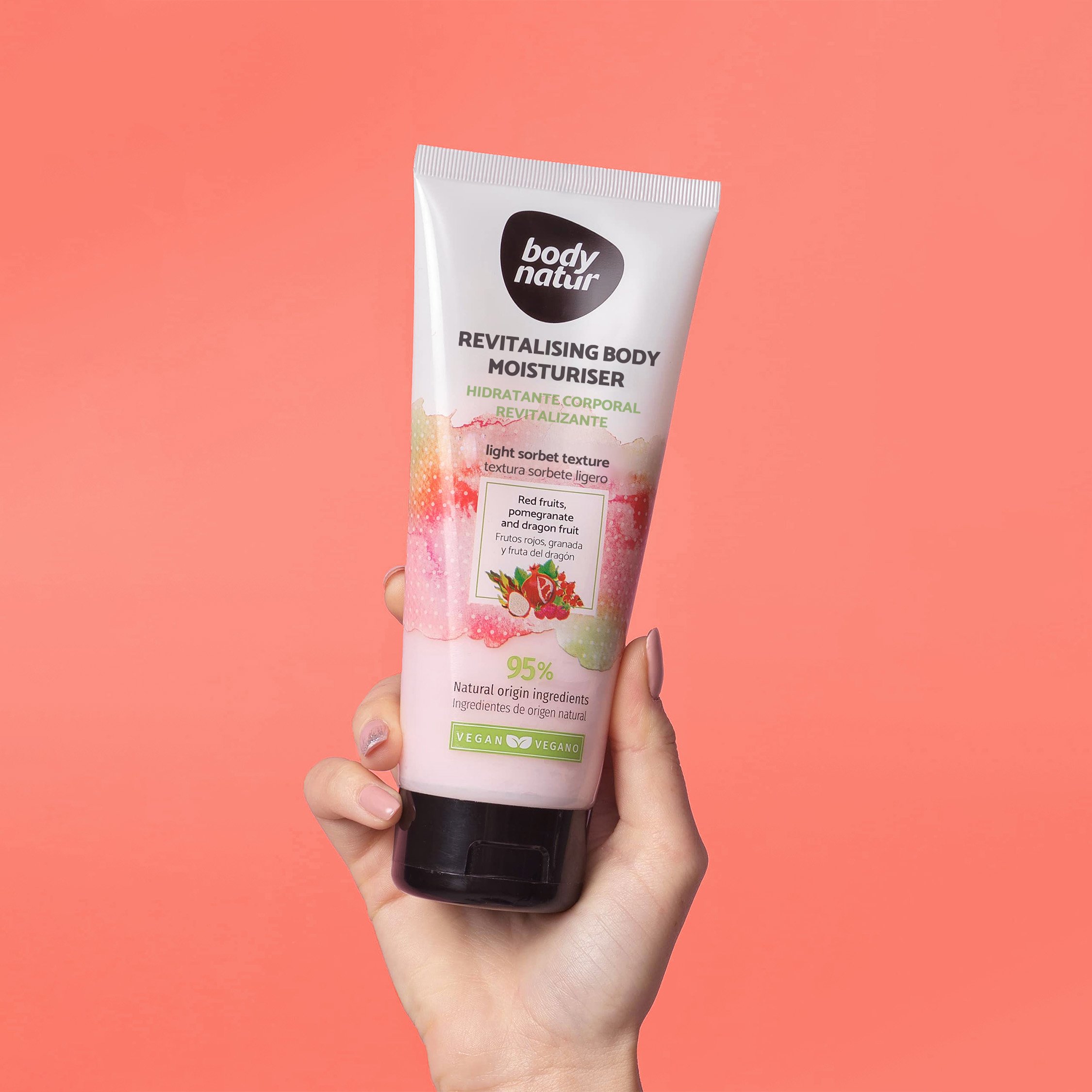 HIDRATANTE CORPORAL REVITALIZANTE FRUTOS ROJOS 200 ML - 4