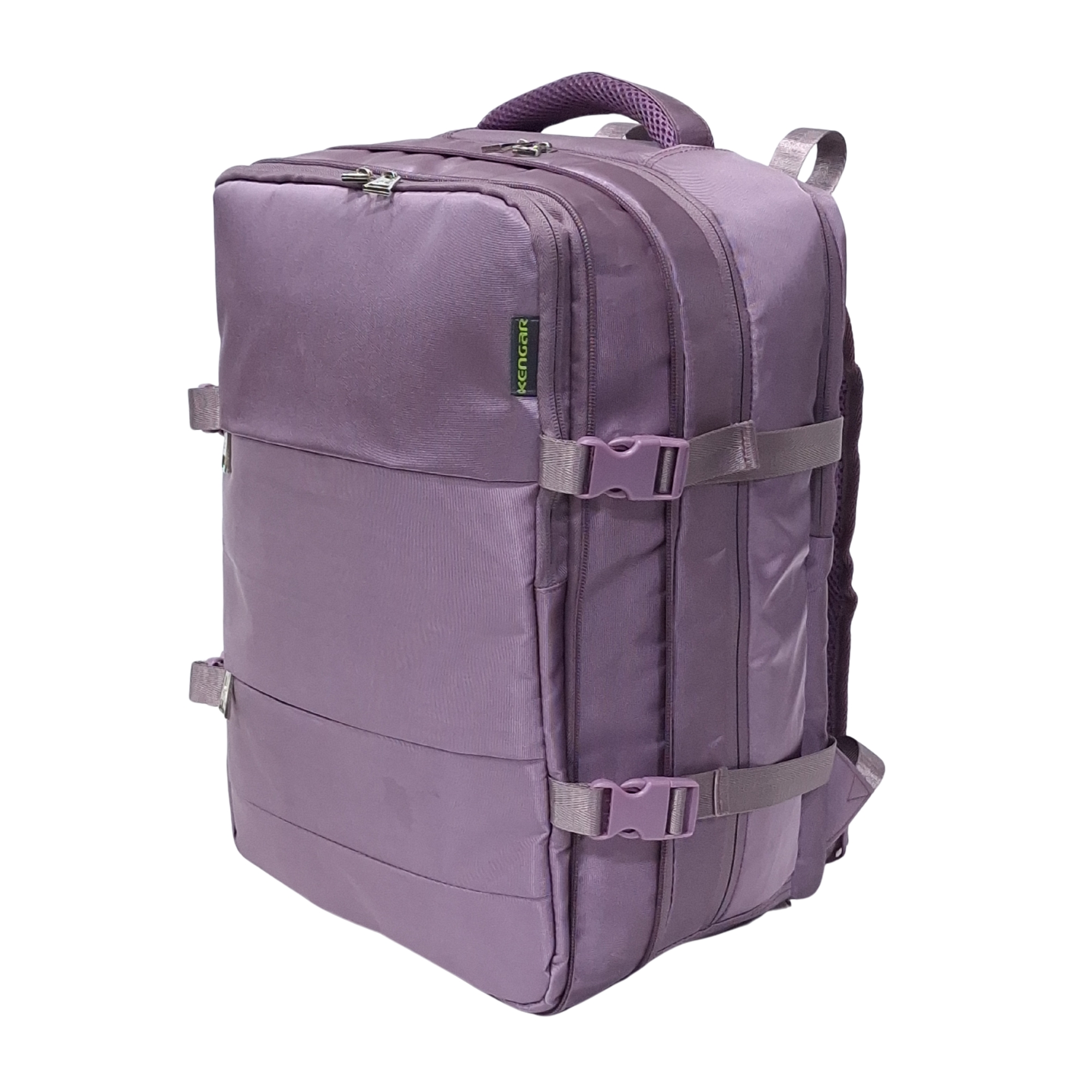 MOCHILA VIAJERA TRAVEL KENGAR - PALO ROSA - 6