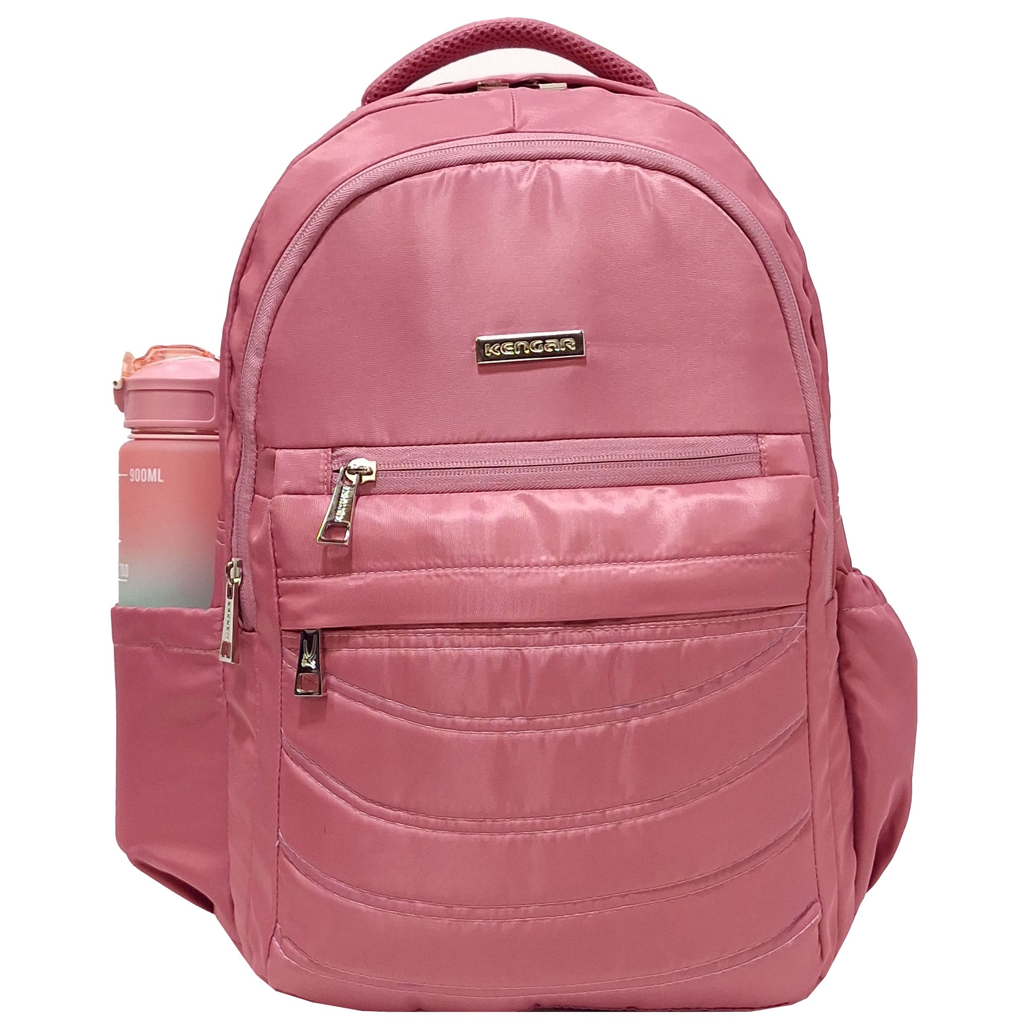 MOCHILA KAWAI EXTRAOFICIO CON PORTALAPTOP KENGAR - ACEITUNA - 1