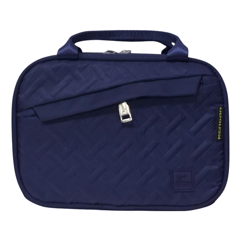 CARTUCHERA ORGANIZADORA XL KENGAR AZUL DISEÑO - 2
