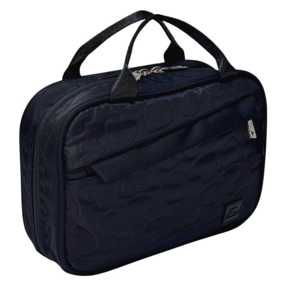 CARTUCHERA ORGANIZADORA XL KENGAR NEGRO CORAZÓN - 5