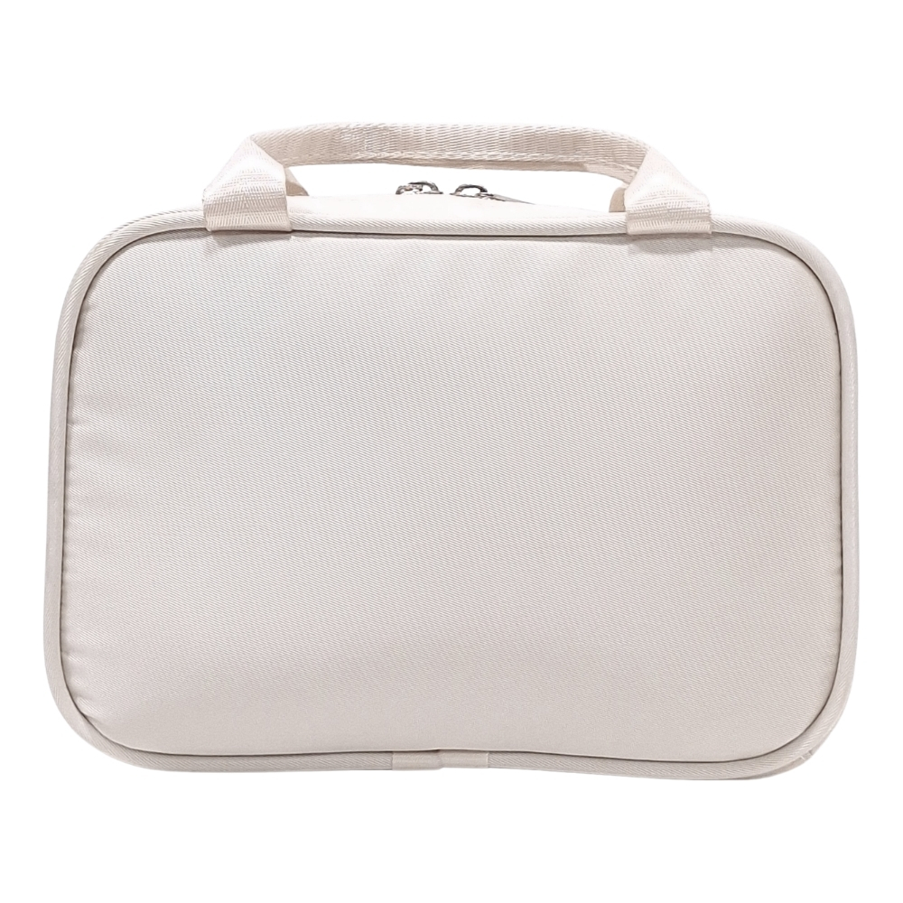 CARTUCHERA ORGANIZADORA XL KENGAR CREMA - 5