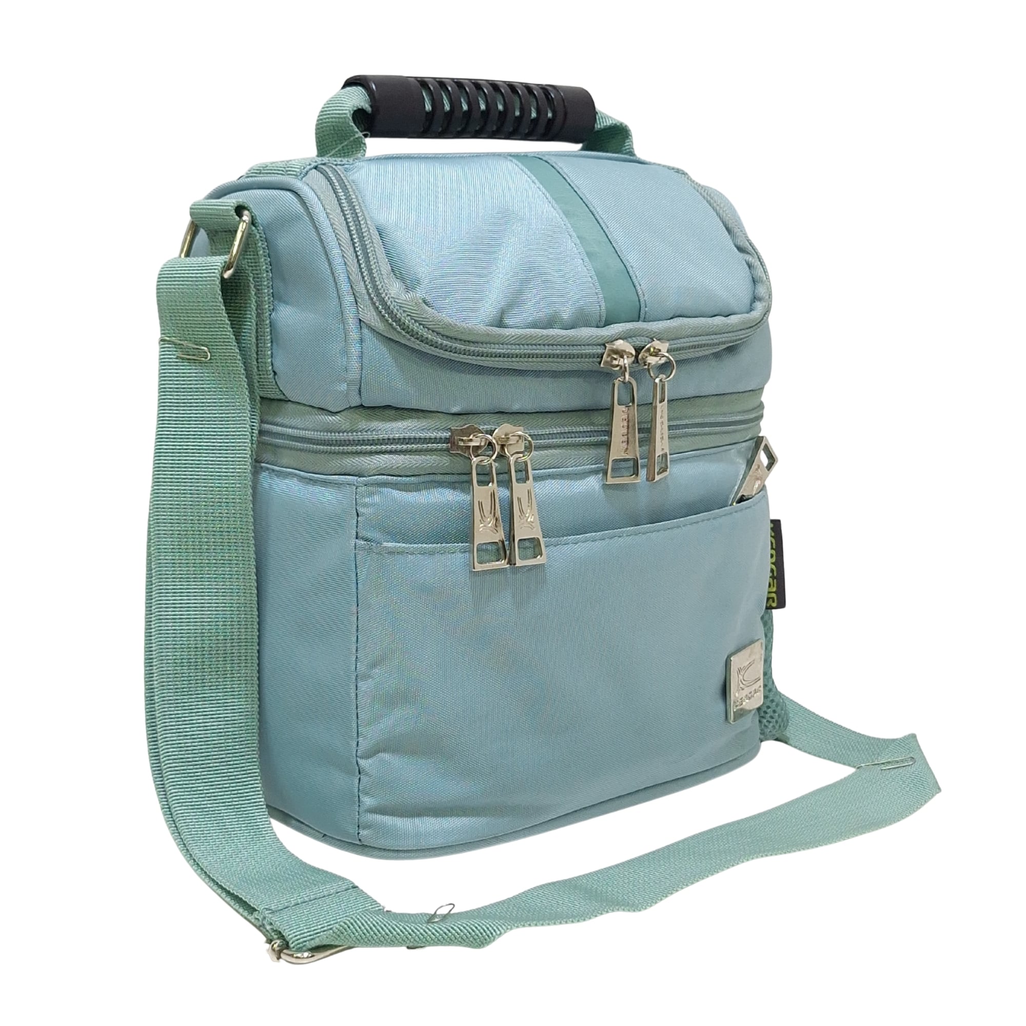 LONCHERA TÉRMICA MODELO BASA N1 KENGAR VERDE PASTEL - 5