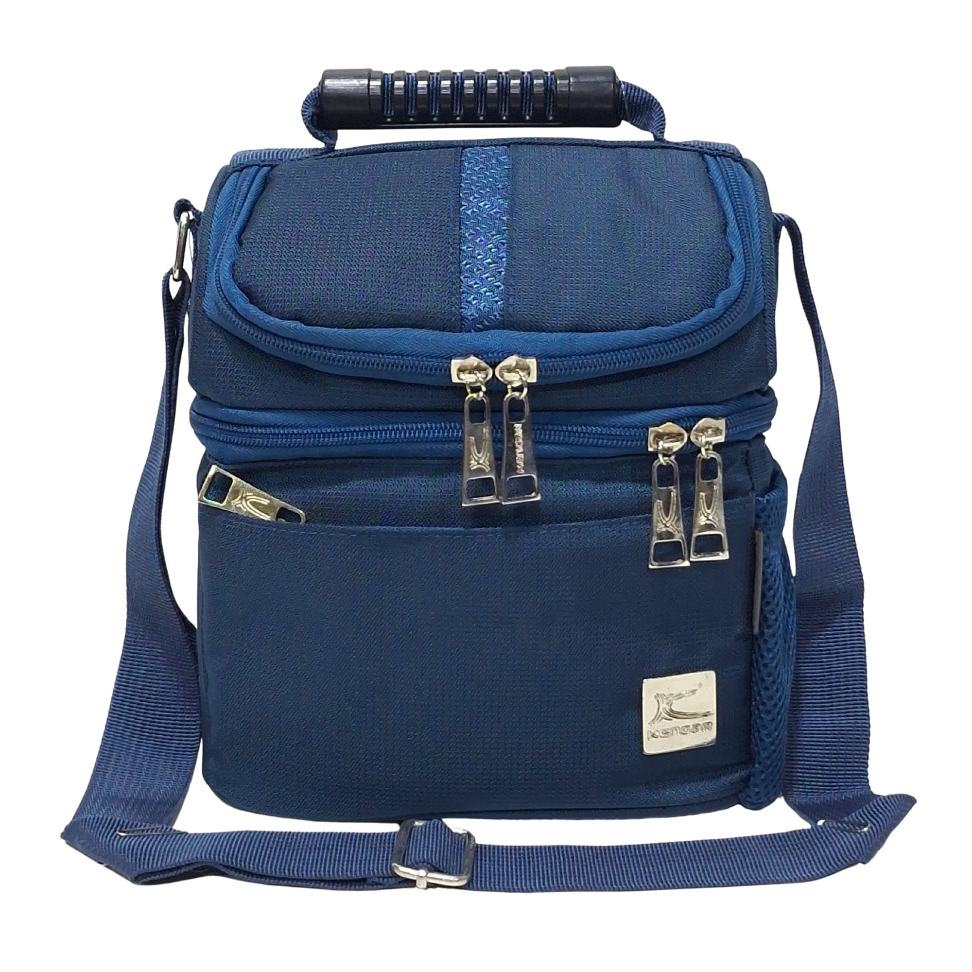 LONCHERA TÉRMICA MODELO BASA N1 KENGAR AZUL ACERO - 2