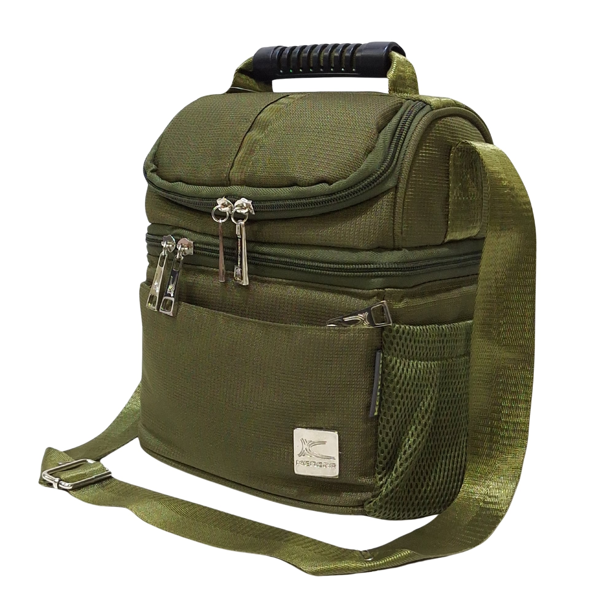 LONCHERA TÉRMICA MODELO BASA N1 KENGAR VERDE MILITAR - 1