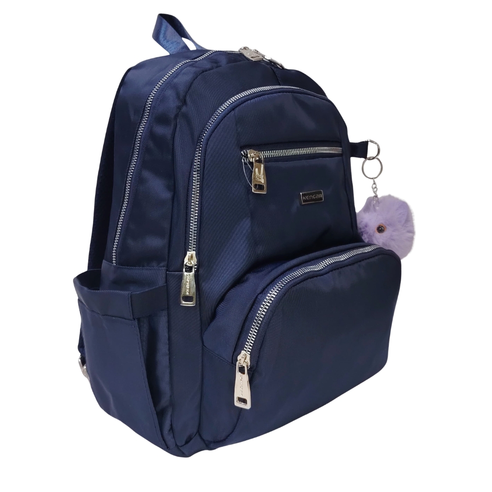 MOCHILA MODELO PRINT A4 KENGAR - AZUL - 5