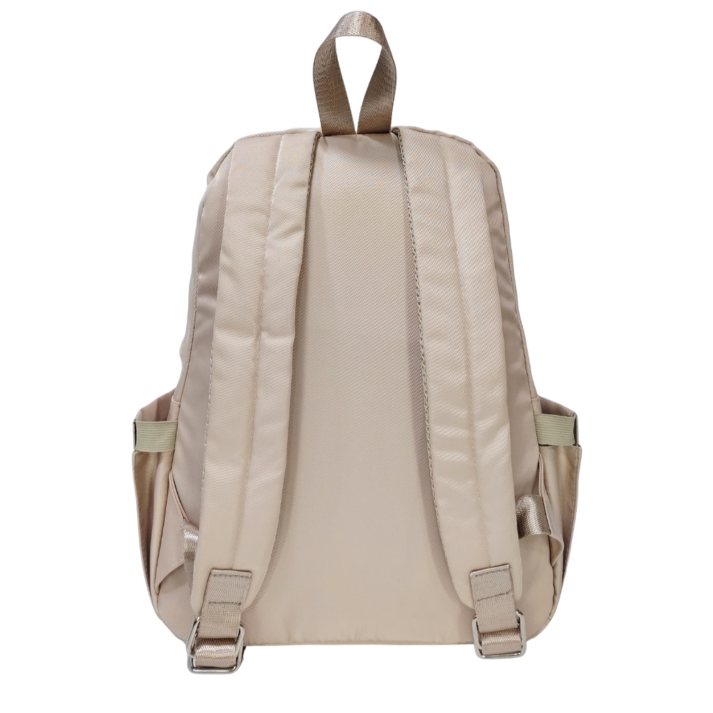 MOCHILA MODELO PRINT A4 KENGAR - CREMA - 6