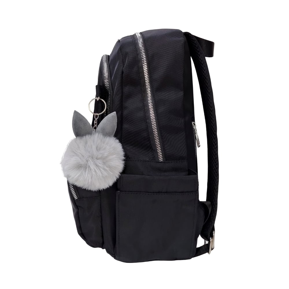 MOCHILA MODELO PRINT A4 KENGAR - NEGRO - 4
